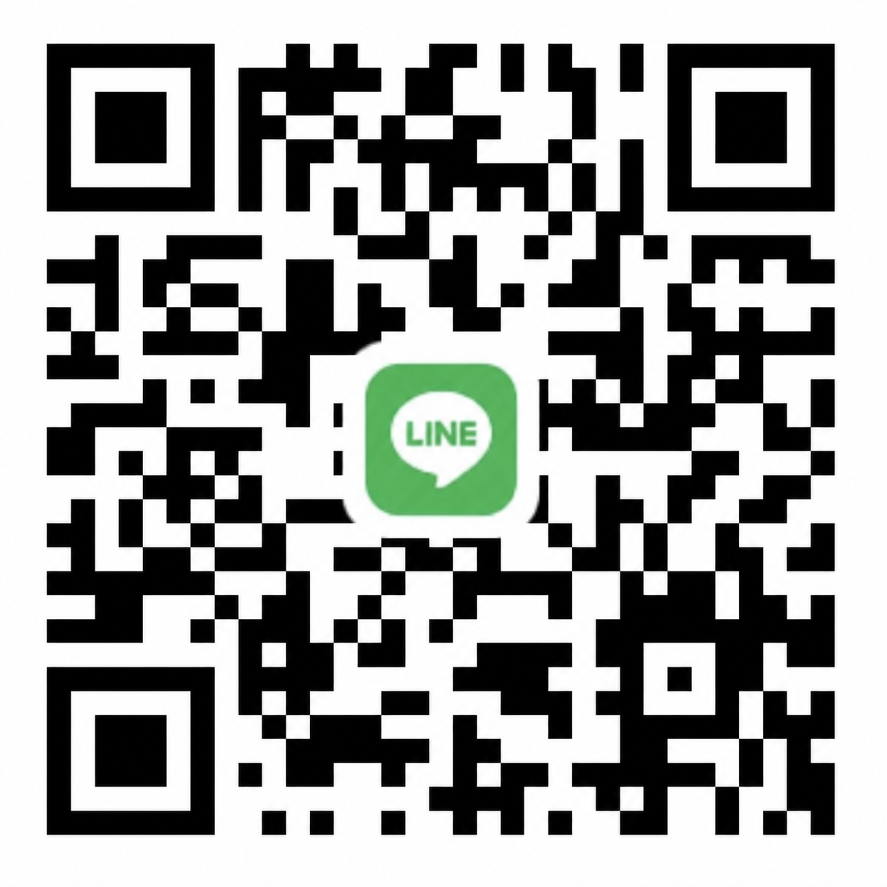 QR code สำหรับเพิ่มเพื่อนใน LINE